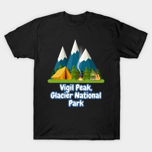 Vigil Peak, Glacier National Park T-Shirt